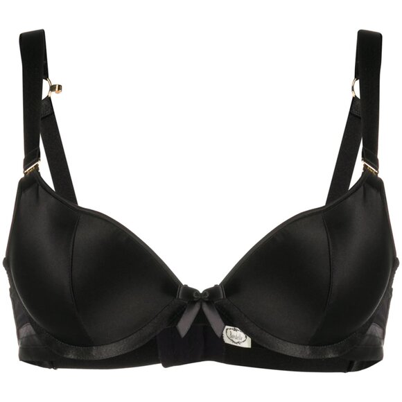 Bordelle / Signature Silk Push-Up Bra / Size Medium (32D/34C) - Picture 1 of 2